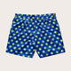 Men's Designer Swim Shorts in Java Sun Navy Print